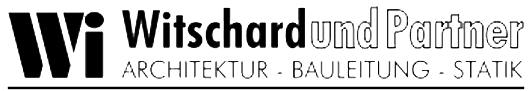 Logo Witschard und Partner Architektur-Bauleitung-Statik